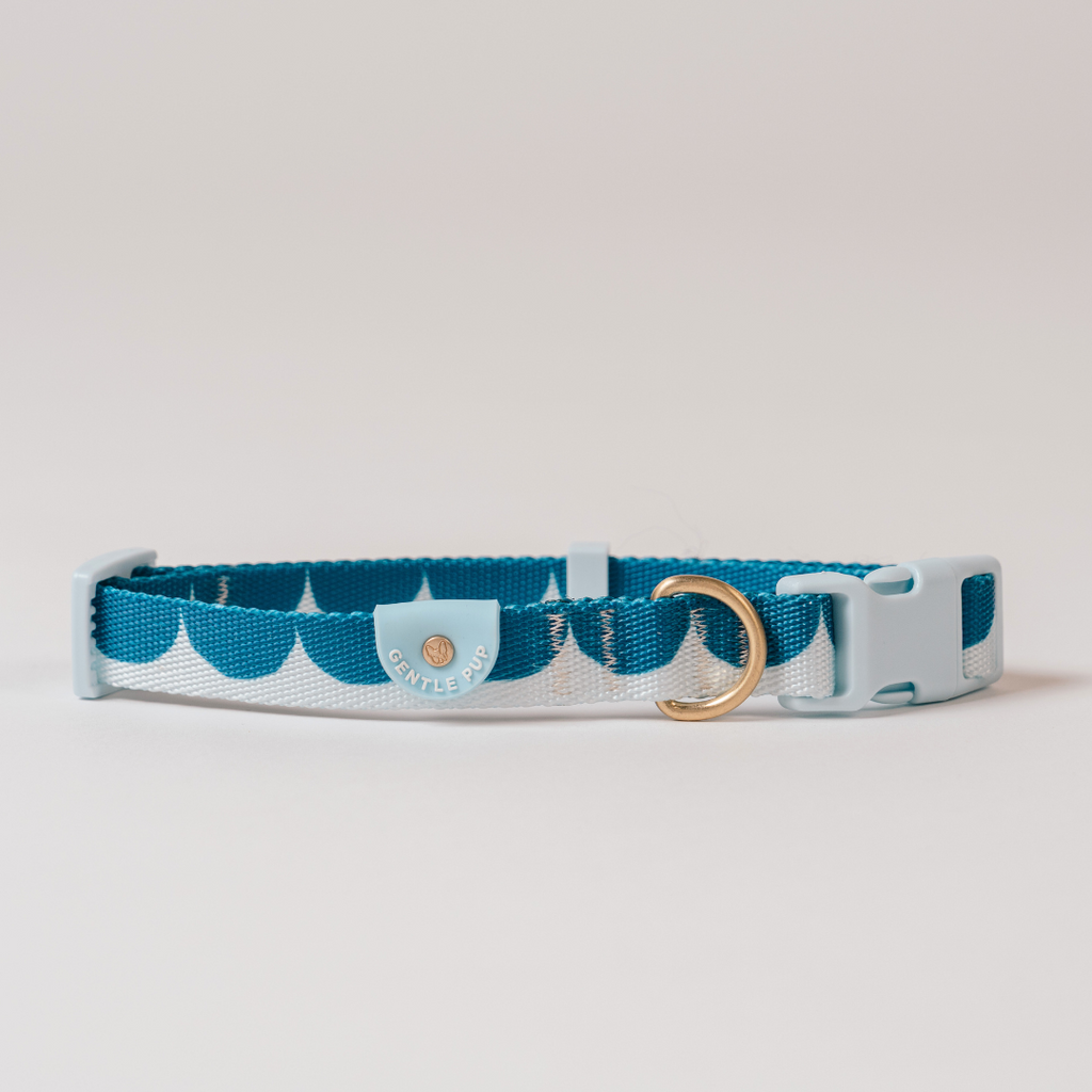 Ohpopdog x Gentle Pup Collar V2 - Sea Salt Latte